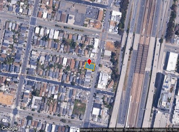 3881 Martin Luther King Jr Way, Oakland, CA Parcel Map