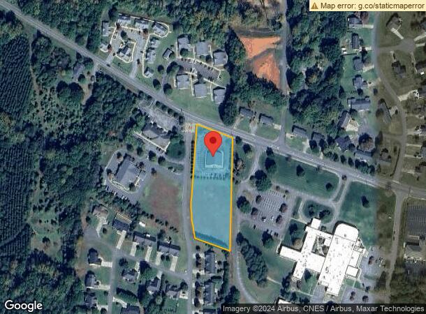  327 W College Ave, Shelby, NC Parcel Map