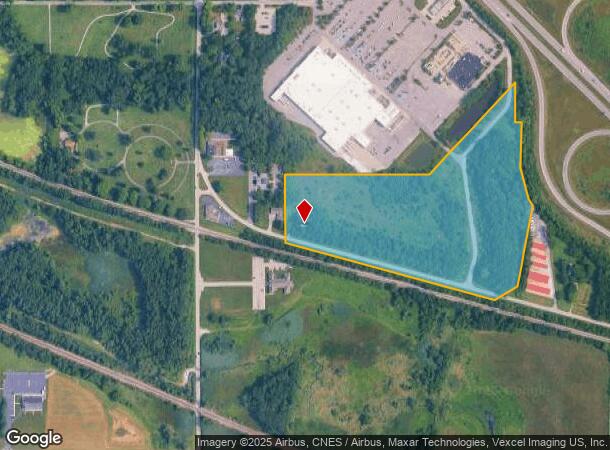 2105 Comeford Rd, Valparaiso, IN Parcel Map
