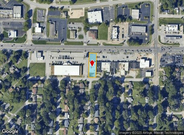  1418 W Sunshine St, Springfield, MO Parcel Map