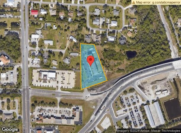  2930 Pineda Plaza Way, Melbourne, FL Parcel Map