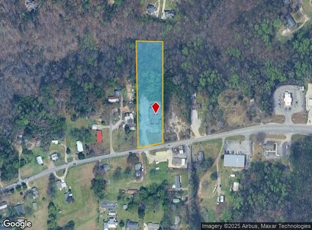 2317 Mount Olive Rd, Mount Olive, AL Parcel Map