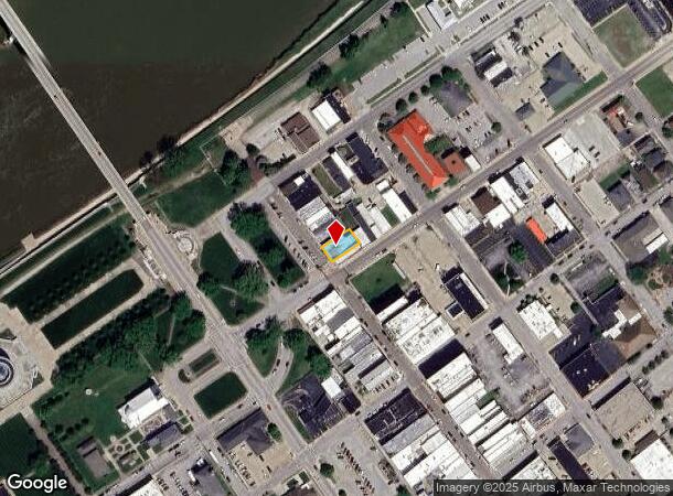124 Main St, Vincennes, IN Parcel Map