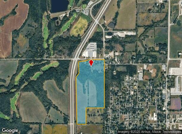  21585 W 207Th St, Spring Hill, KS Parcel Map