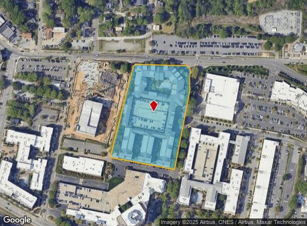  2211 Hillsborough Rd, Durham, NC Parcel Map