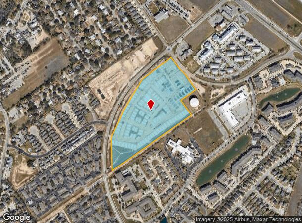800 E Common St, New Braunfels, TX Parcel Map