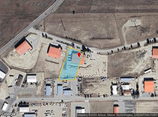  2161 Colman Cir, Casper, WY Parcel Map