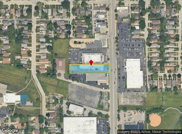 9110 Waukegan Rd, Morton Grove, IL Parcel Map