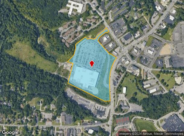  7500 University Blvd, Coraopolis, PA Parcel Map