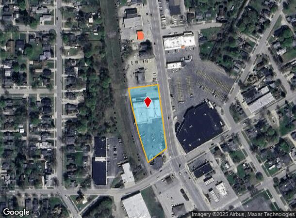 811 N Mitchell St, Cadillac, MI Parcel Map
