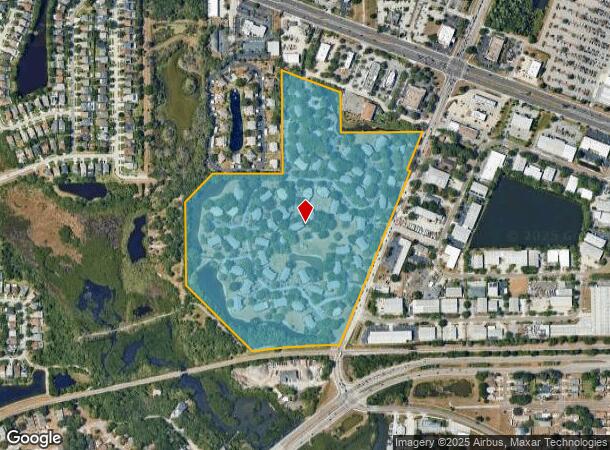  100 Old Village Way, Oldsmar, FL Parcel Map