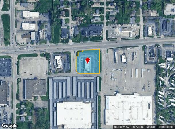  7345 E Washington St, Indianapolis, IN Parcel Map