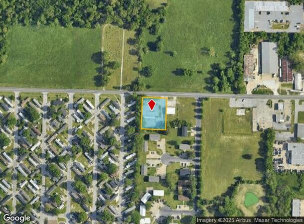  1605 W Shady Grove Rd, Springdale, AR Parcel Map