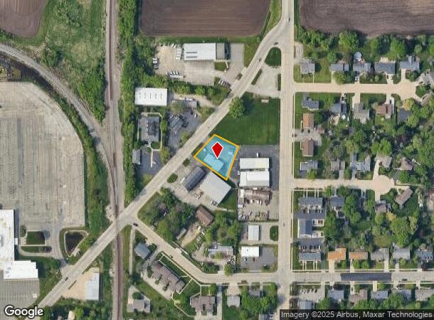 2840 Harrison St, Oshkosh, WI Parcel Map