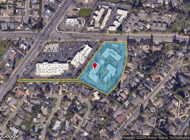 5200 Arden Way, Carmichael, CA Parcel Map