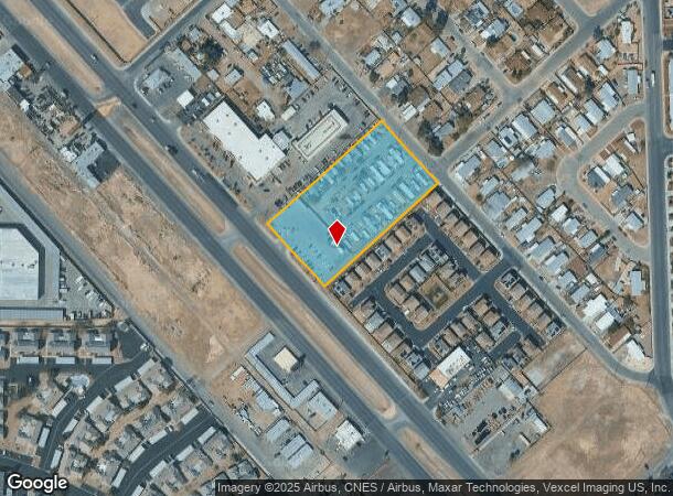  5959 Dodd St, Las Vegas, NV Parcel Map