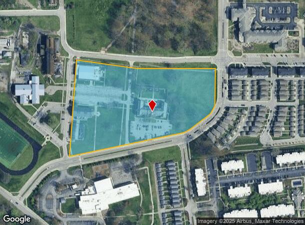  202 Steeples Blvd, Indianapolis, IN Parcel Map