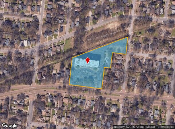 1550 N Parkway, Memphis, TN Parcel Map