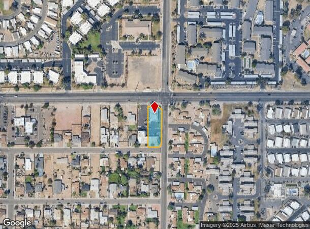 2531 E University Dr, Tempe, AZ Parcel Map