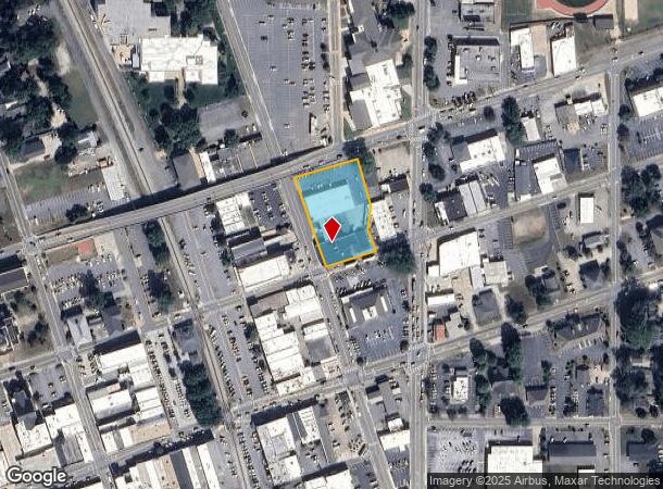  1 N Gilmer St, Cartersville, GA Parcel Map