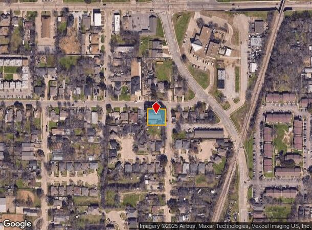 1221 Alexander St, Irving, TX Parcel Map