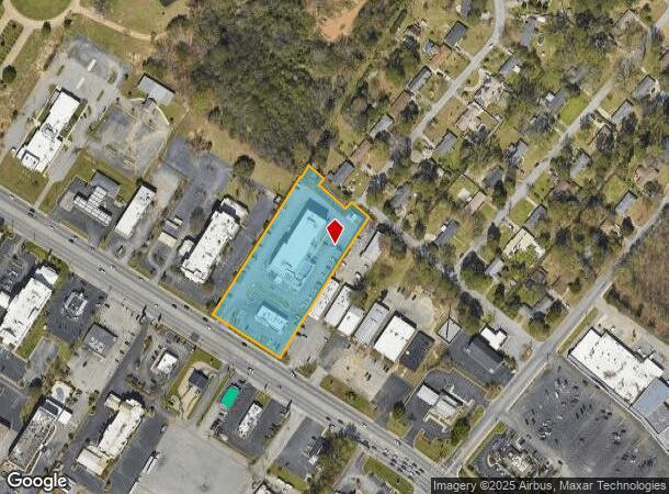  7316 Garners Ferry Rd, Columbia, SC Parcel Map