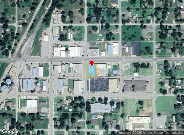  208 W Main St, Tuttle, OK Parcel Map