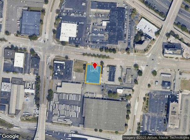  925 W 8Th St, Cincinnati, OH Parcel Map