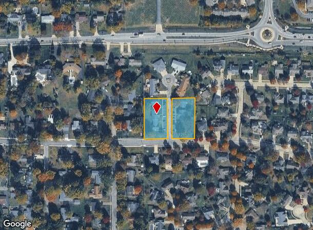 1410 E Jefferson St, Franklin, IN Parcel Map