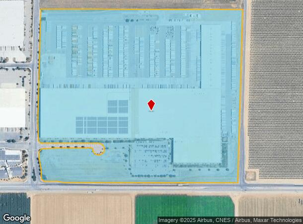 3880 Zachary Ave, Shafter, CA Parcel Map