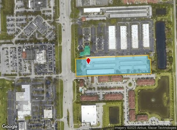 5408 S University Dr, Davie, FL Parcel Map