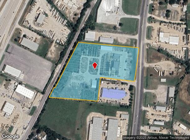  3671 N Highway 77, Waxahachie, TX Parcel Map