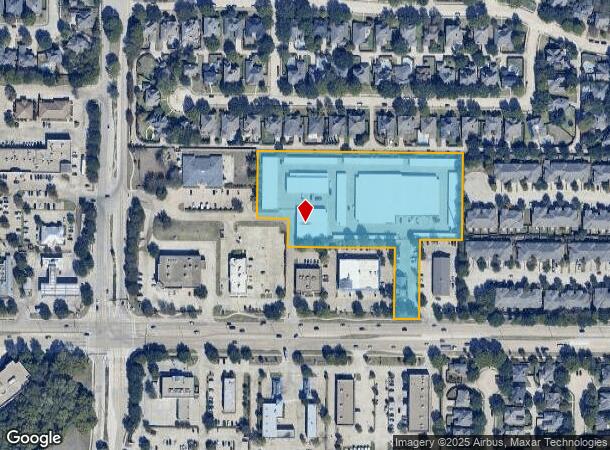  1210 W Mcdermott Dr, Allen, TX Parcel Map