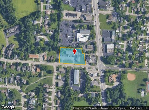  1315 Devon Ave, Dayton, OH Parcel Map