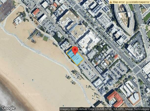  1725 Ocean Front Walk, Santa Monica, CA Parcel Map