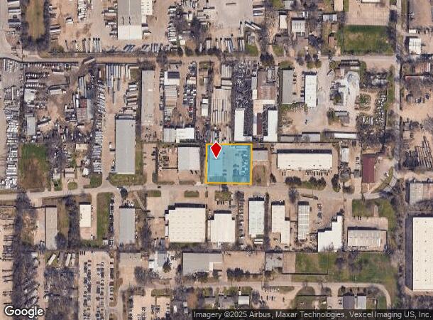  2325 Hinton Dr, Irving, TX Parcel Map