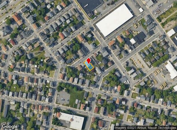 212 Lowell St, Fall River, MA Parcel Map