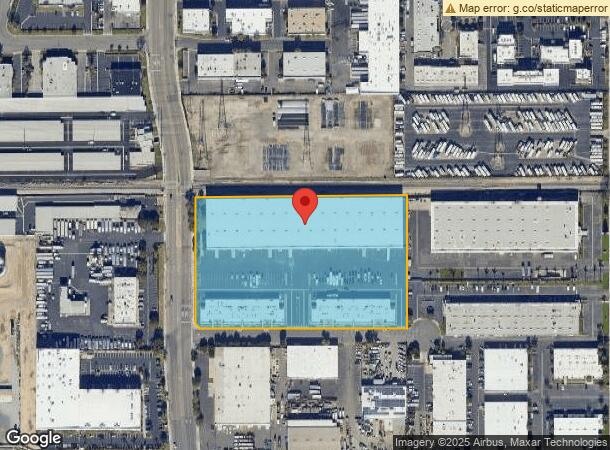  1481 N Main St, Orange, CA Parcel Map