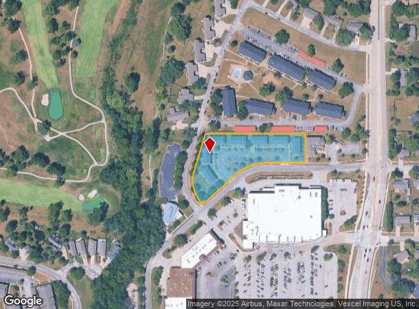 3520 W 22Nd St, Lawrence, KS Parcel Map