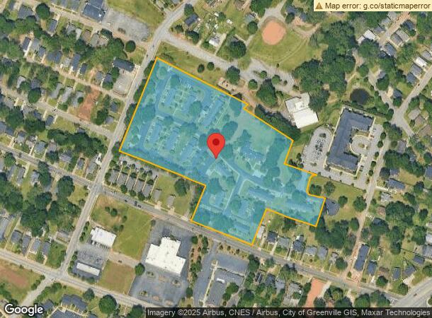  430 Perry Ave, Greenville, SC Parcel Map