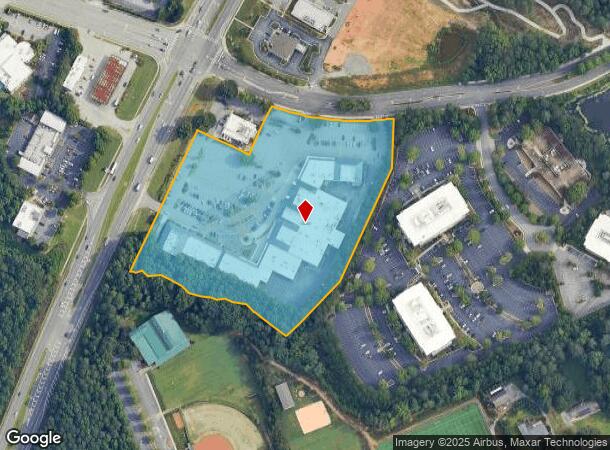 5270 Peachtree Pkwy, Peachtree Corners, GA Parcel Map