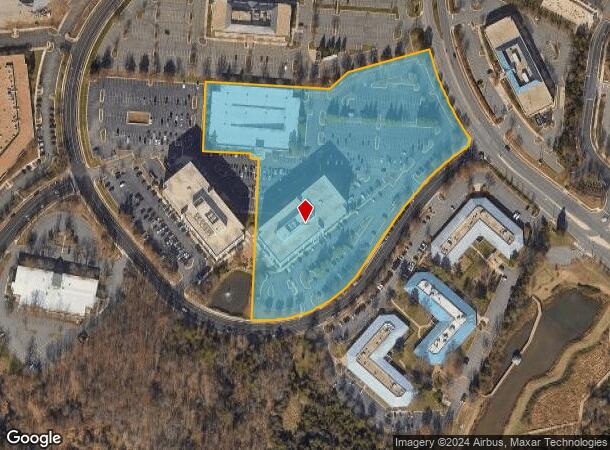  13530 Dulles Technology Dr, Herndon, VA Parcel Map