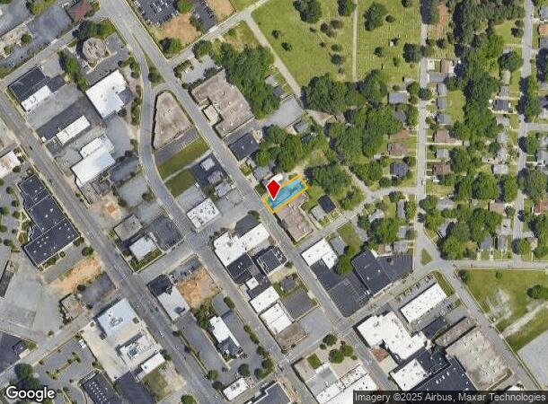  506 N Hamilton St, High Point, NC Parcel Map