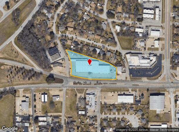  6525 Baker Blvd, Richland Hills, TX Parcel Map