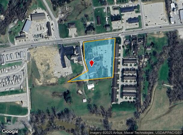  1742 Midland Trl W, Milton, WV Parcel Map