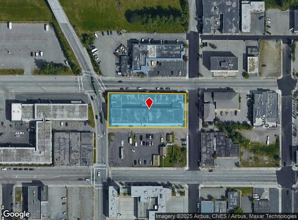  124 E 3Rd Ave, Anchorage, AK Parcel Map