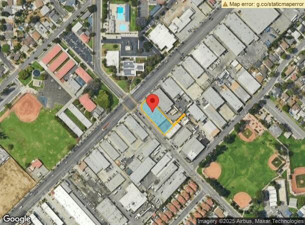  1406 Santa Anita Ave, South El Monte, CA Parcel Map