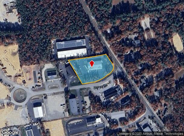  11 Evergreen Cir, Mashpee, MA Parcel Map