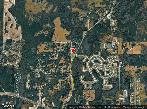  11960 Nouveau Ave, Spring Hill, FL Parcel Map