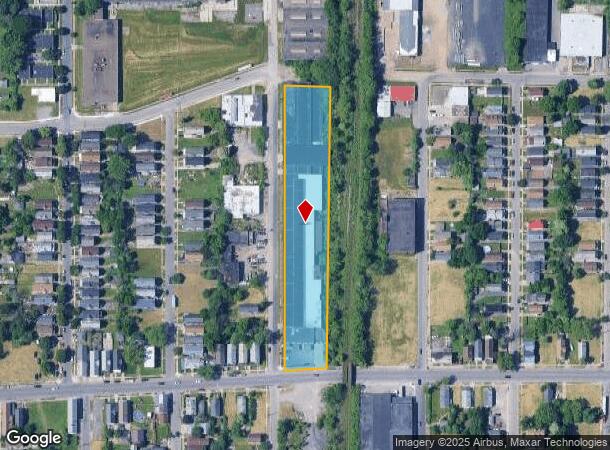 1210 E Ferry St, Buffalo, NY Parcel Map